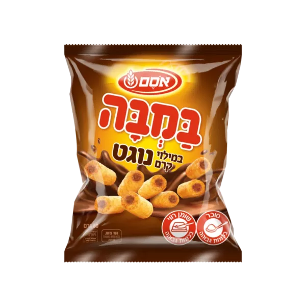 חטיף במבה במילוי קרם נוגט 40 יח'